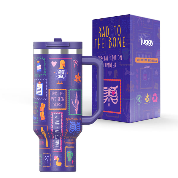 Rad To The Bone 40oz Tumbler – JUGGY