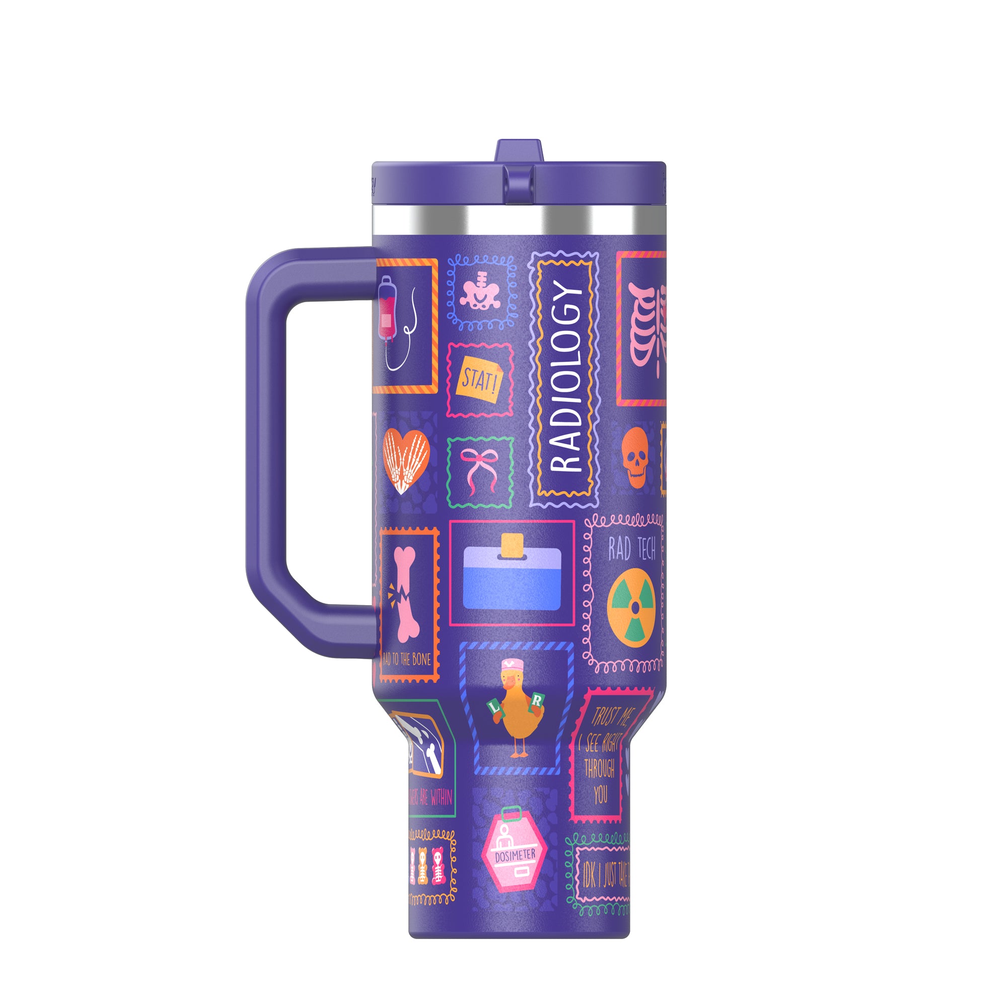 Rad To The Bone 40oz Tumbler – JUGGY