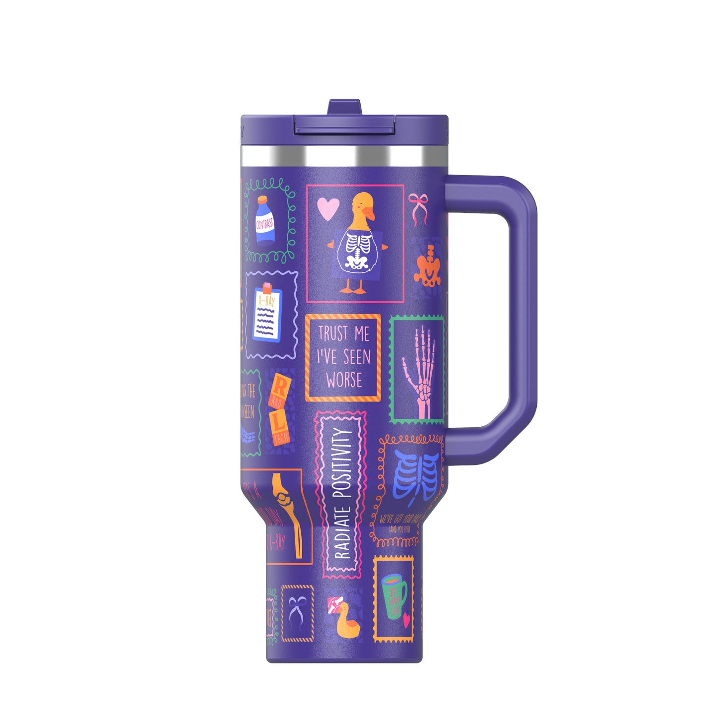 Rad To The Bone 40oz Tumbler