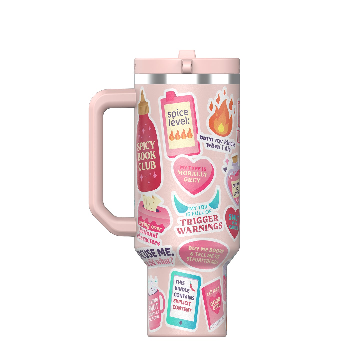 Spicy Sips 40 oz DuoLid Tumbler - PREORDER
