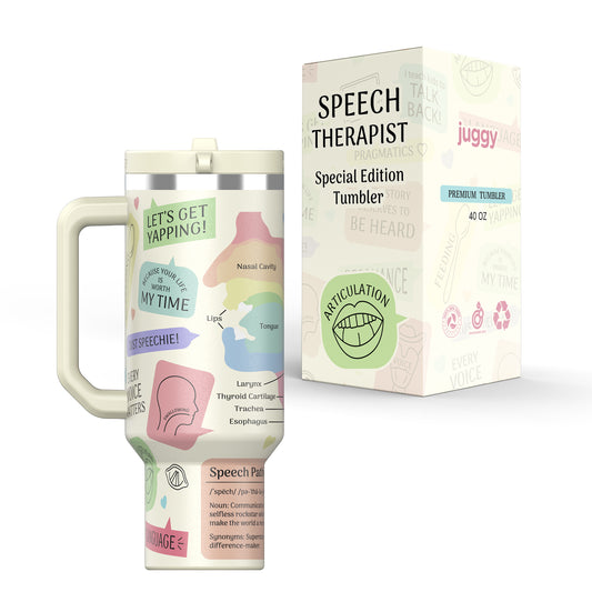 Speech Therapist 40 oz DuoLid Tumbler - PREORDER