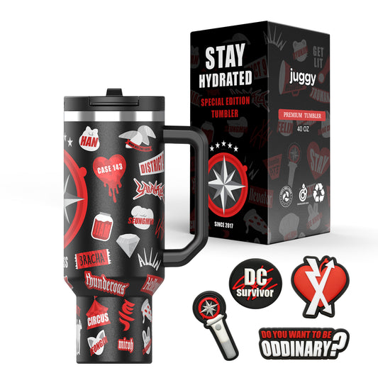 Stay Hydrated 40 oz DuoLid Tumbler - PREORDER