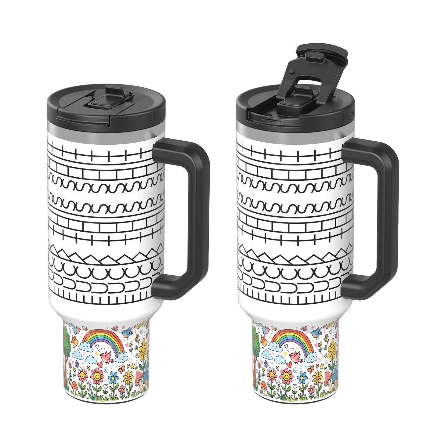 Subtle Rage 40oz tumbler