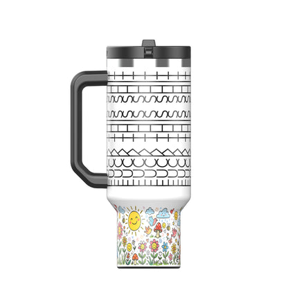 Subtle Rage 40oz tumbler