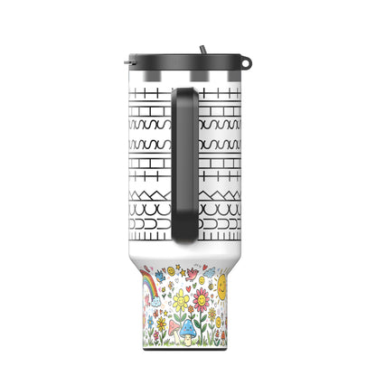 Subtle Rage 40oz tumbler