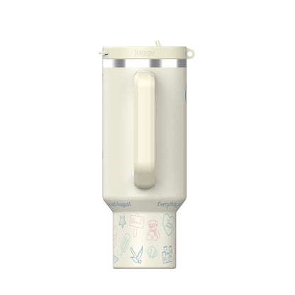 Pretty Summer 40 oz DuoLid Tumbler - PREORDER