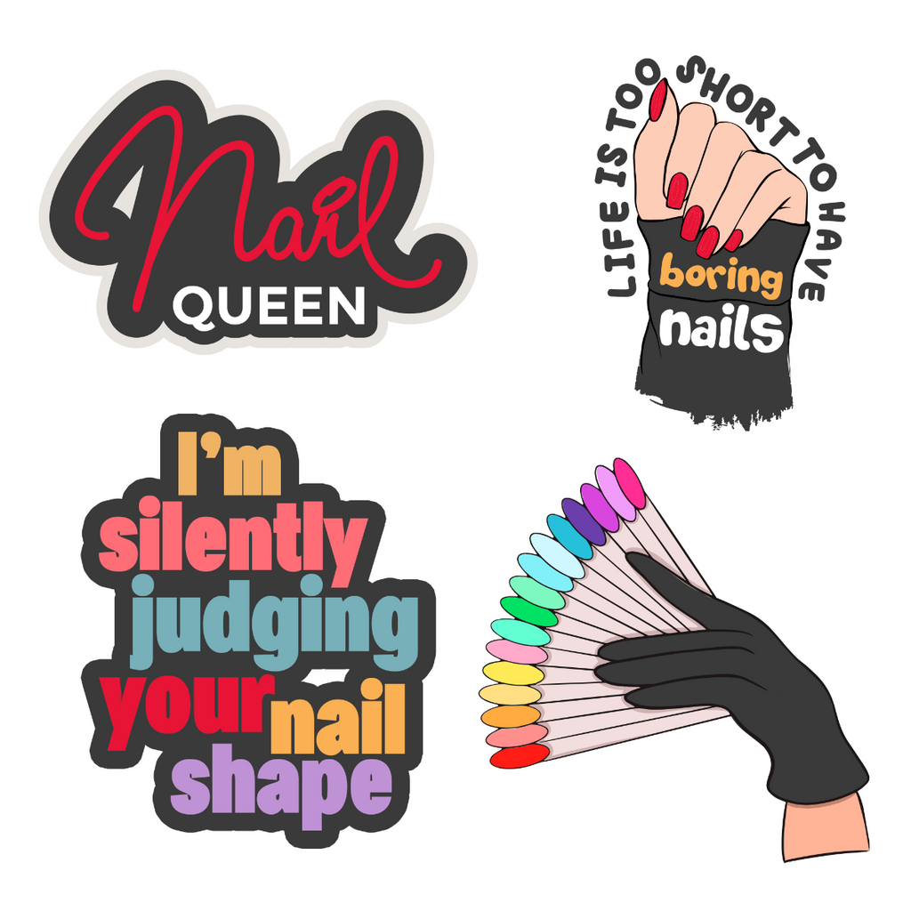 Nail Queen Charms Set