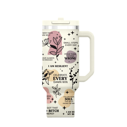 Daily Reminders 40 oz DuoLid Tumbler - PREORDER