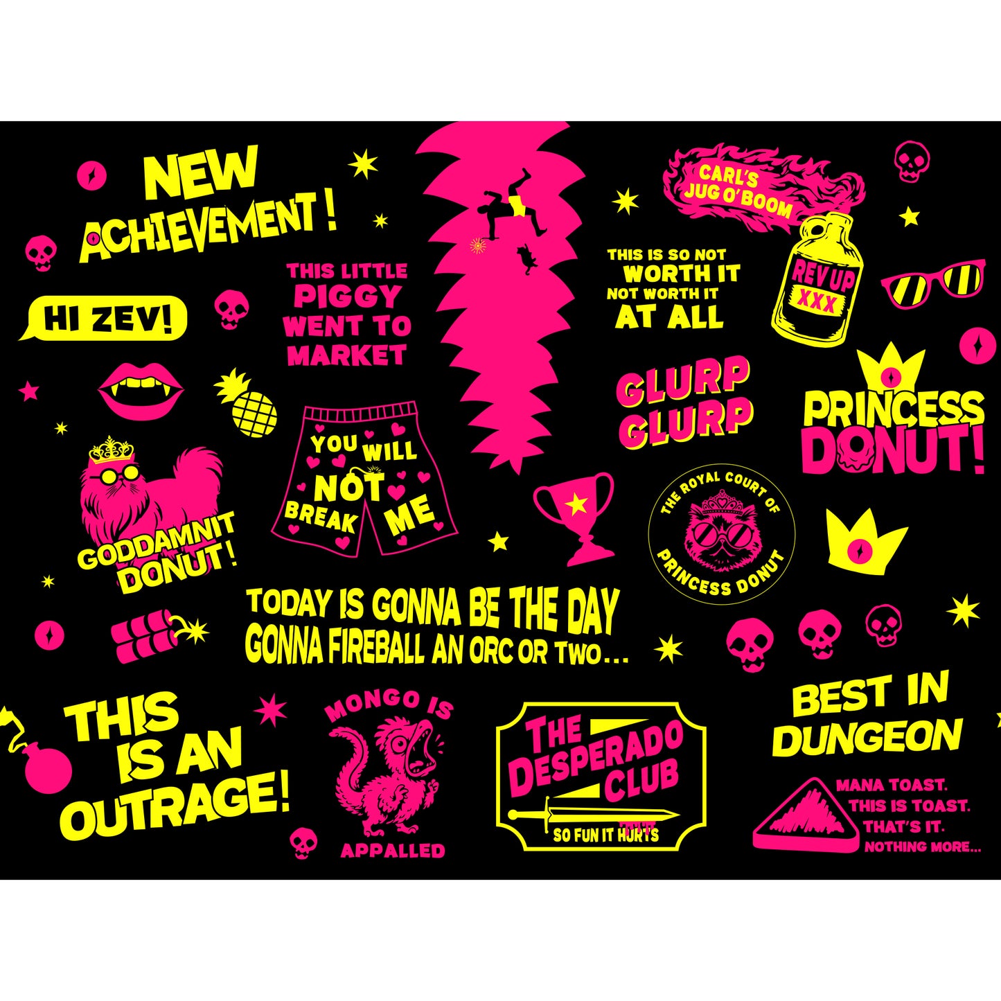 Crawl & Chaos 40oz Tumbler