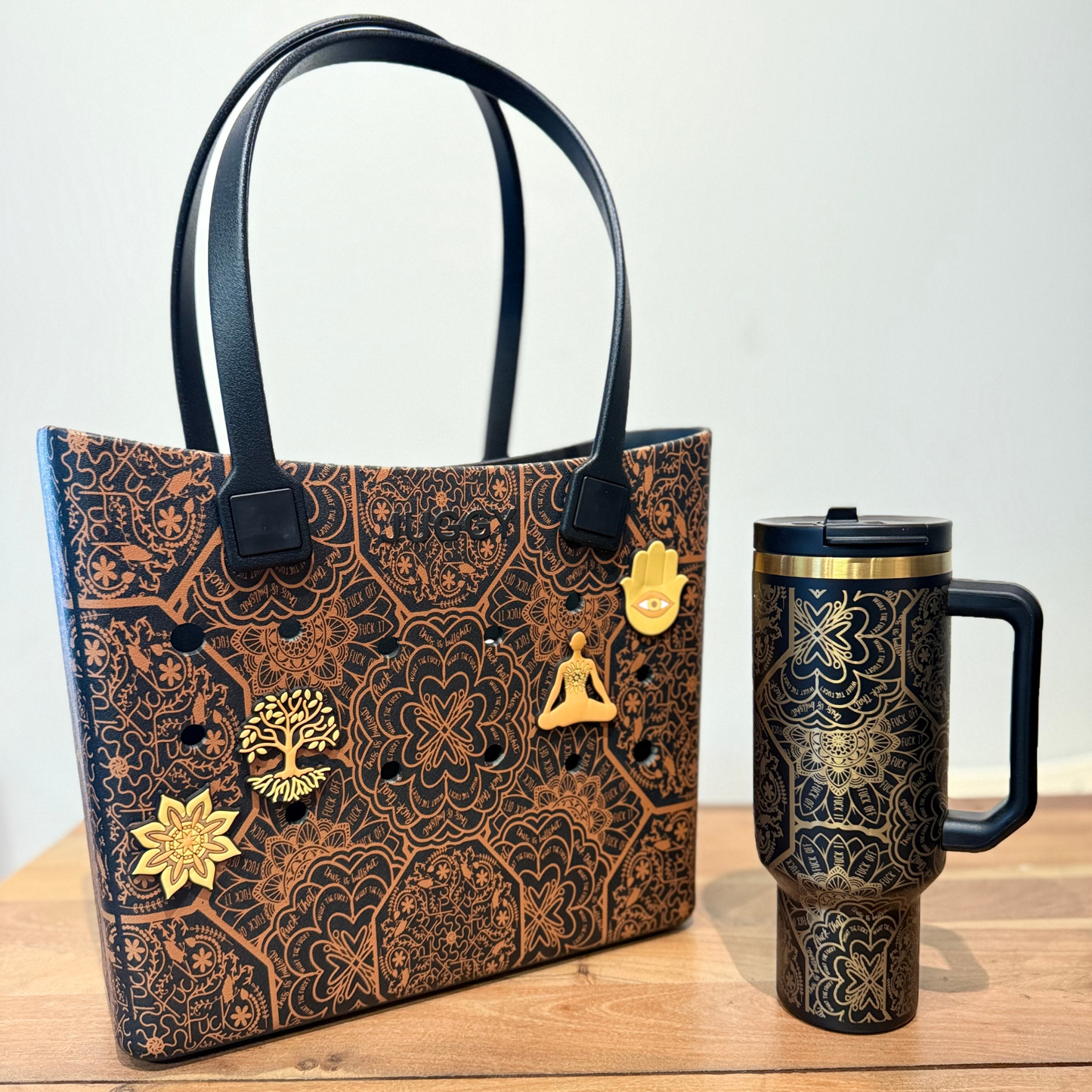 Peace & Profanity Tote Bag
