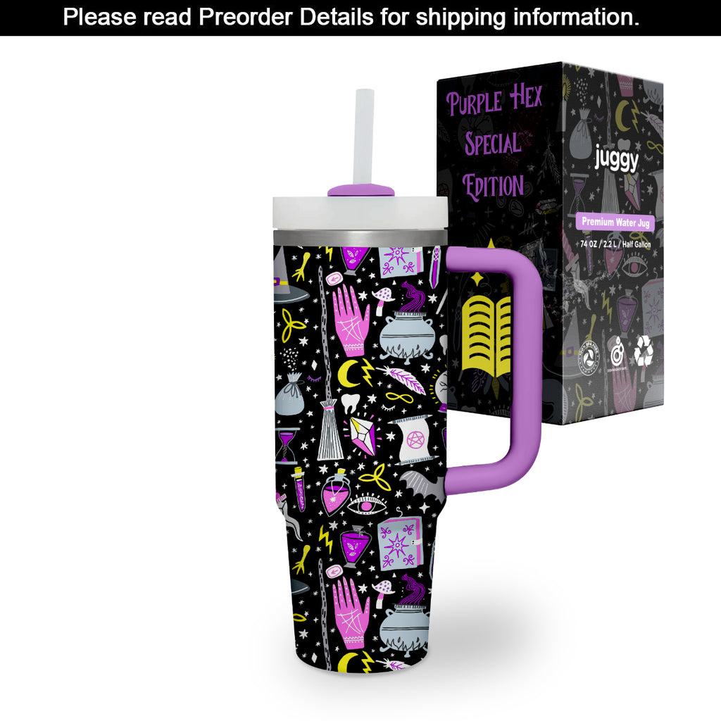 Purple Hex 40 oz Tumbler - PREORDER