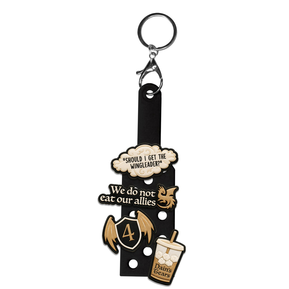 Ride or Die Keychain