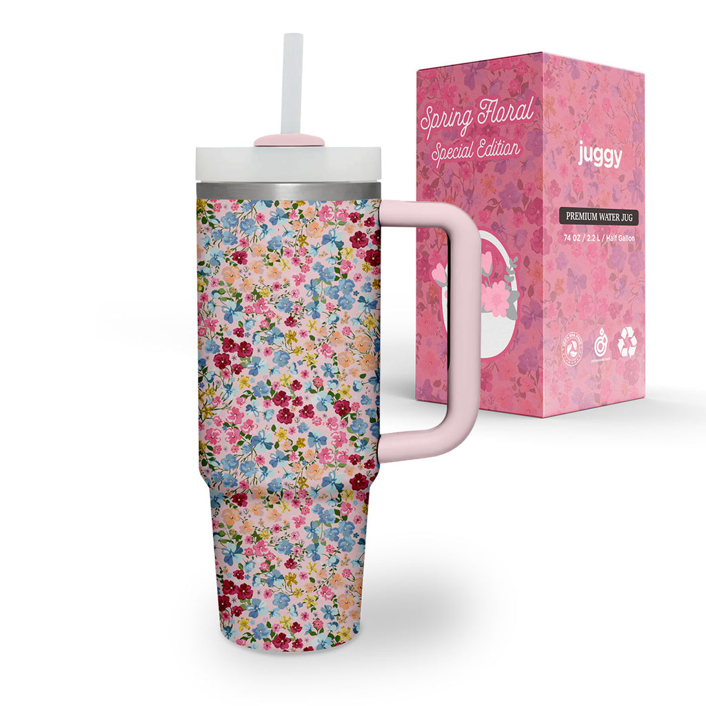 Spring Floral 40 oz Tumbler – JUGGY