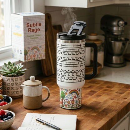 Subtle Rage 40oz tumbler