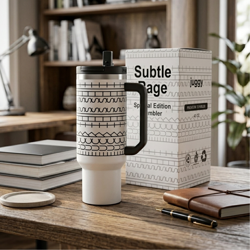 Subtle Rage 40oz tumbler