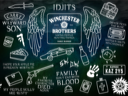 Supernatural Tumbler