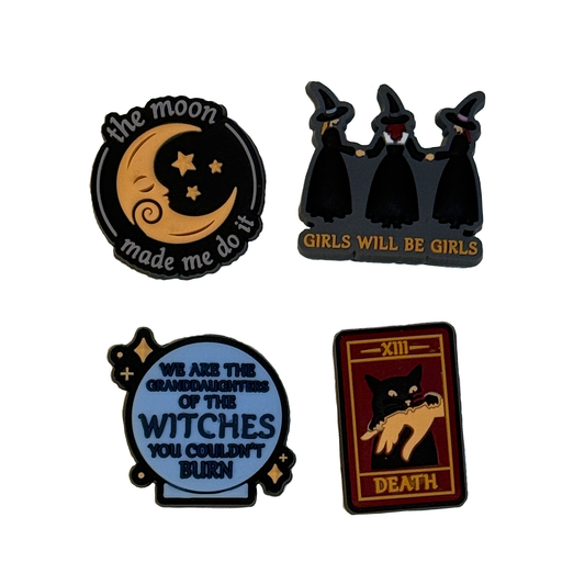 Witches Croc Charms Keychain