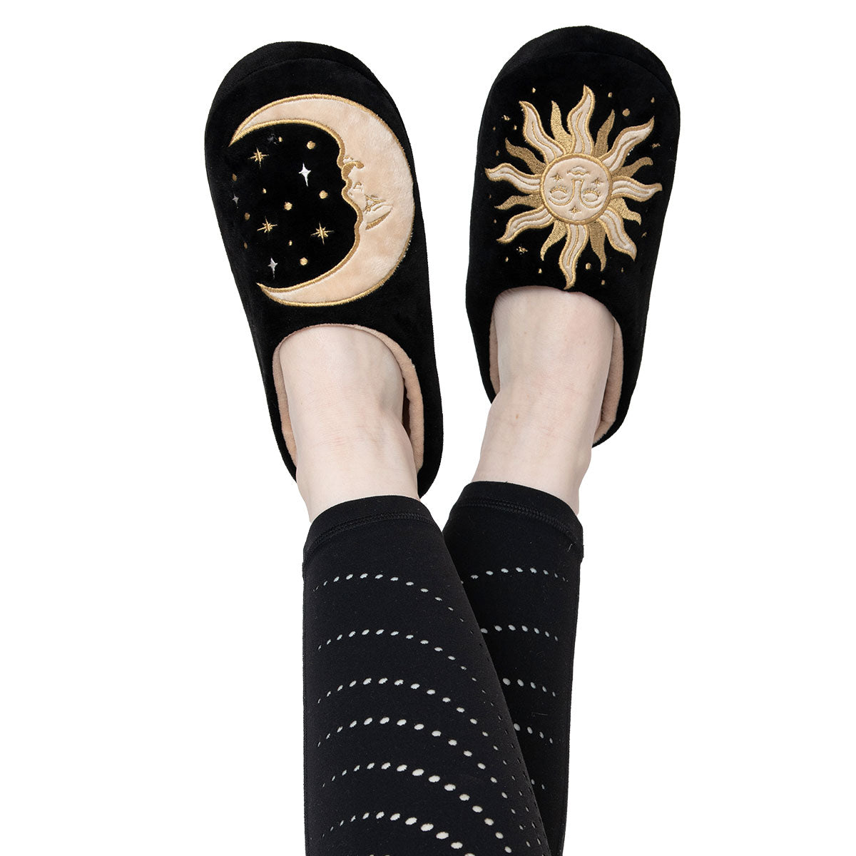 Moon & Sun Witchy Slippers